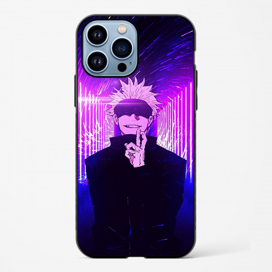 Goju Satoru Anime – Printed Glossy Phone Case | For All Models