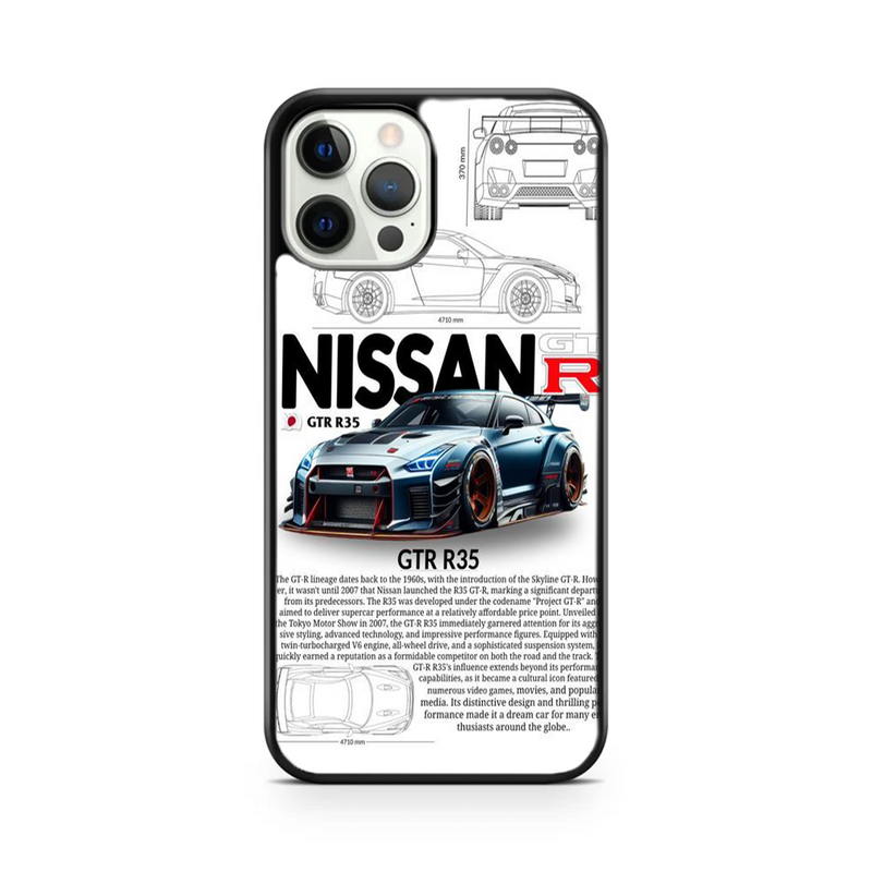 GTR r35 – Printed Glossy Phone Case | For All Models